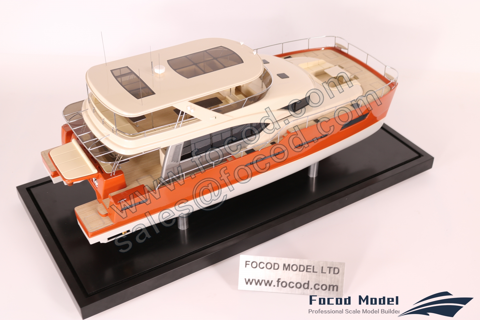 customized model of 21.3M catamaran yacht